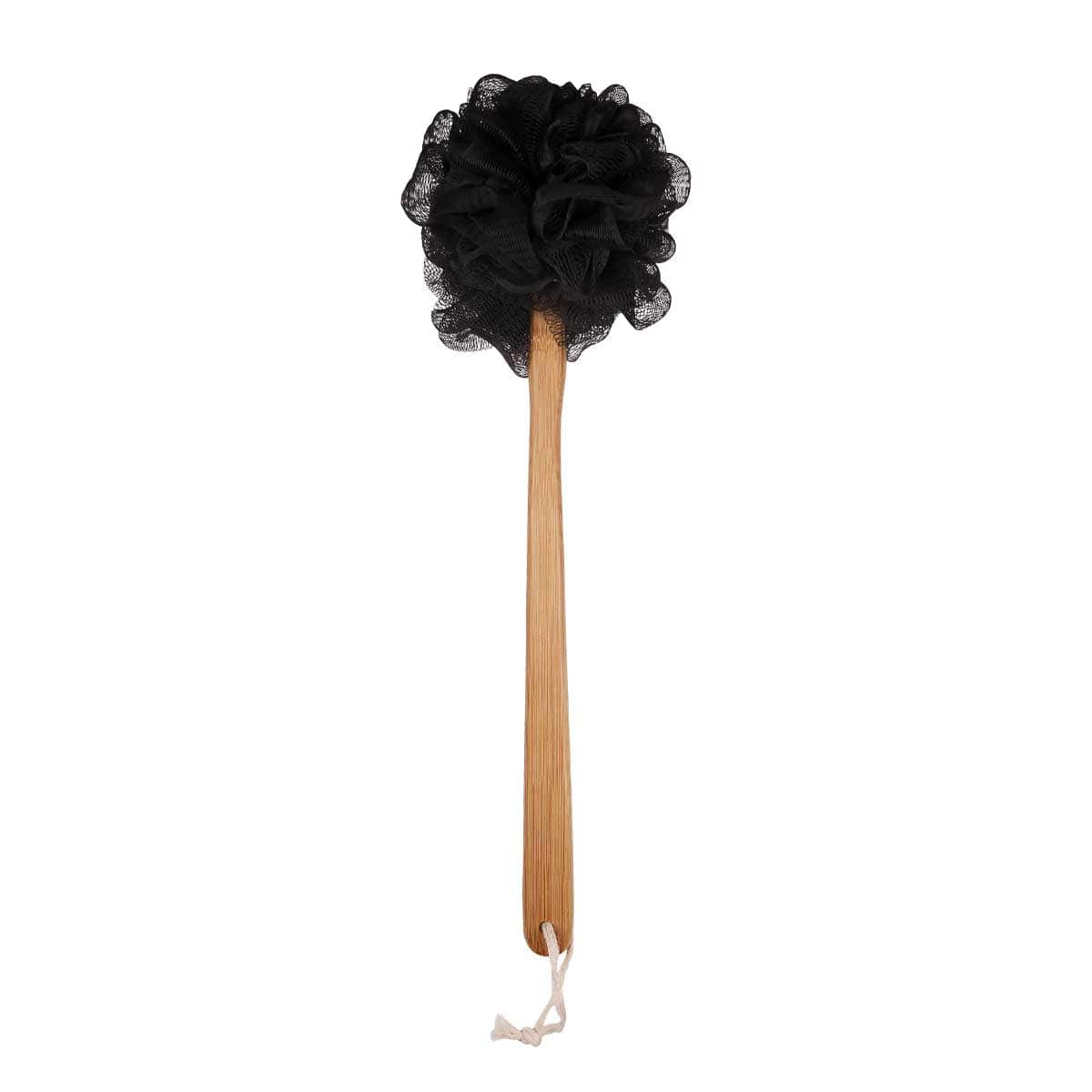 Wholesale Charcoal Infused Bath Puff Brush