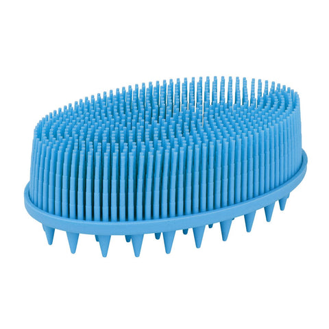 Wholesale Silicone Scalp & Body Brush (Blue & Pink) - Displayer of 12