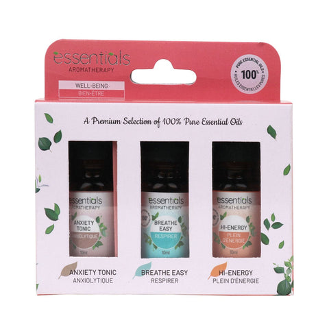 Wholesale Essential Oils Gift Set (3 x 10 ml) - Displayer of 6