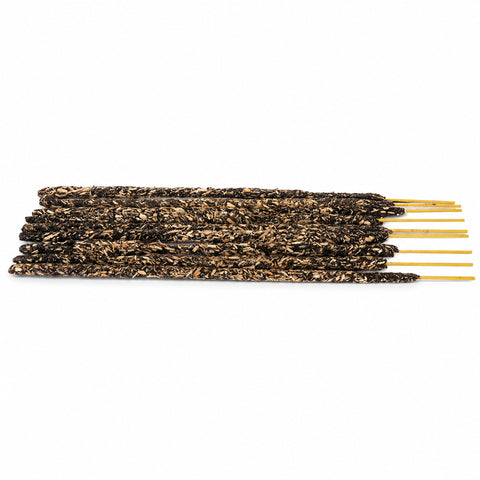 Nag Champa hand-rolled smudge incense sticks Nag Champa incense sticks with bamboo core Pack of 9 Nag Champa smudge incense sticks
Hand-rolled incense sticks made in India Thick Nag Champa botanical incense sticks Nag Champa incense with essential oil fragrance blend
21 cm hand-rolled Nag Champa incense sticks Nag Champa smudge incense packaging