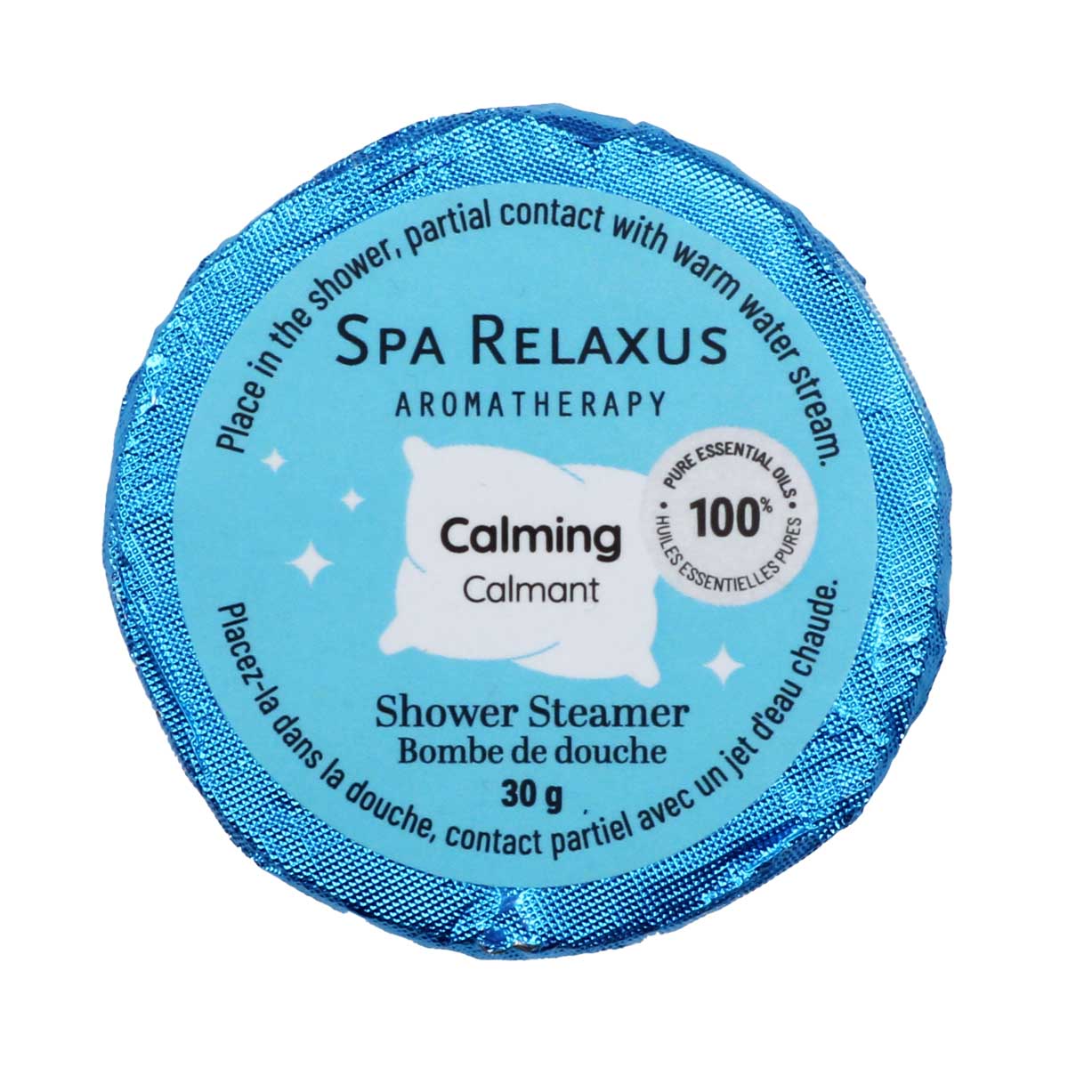 Wholesale Relax & Sleep Shower Steamers 6 Piece Gift Set (6 x 30 g) - Displayer of 6