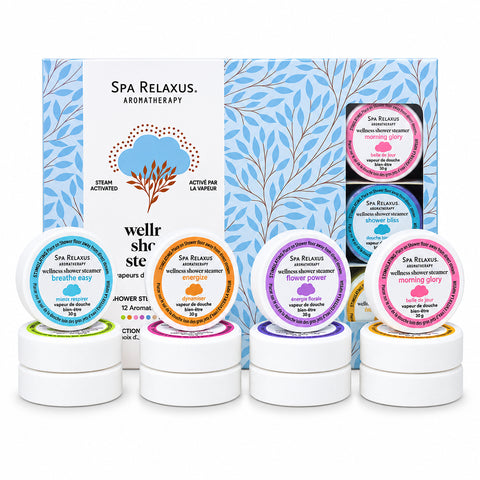 Wellness Shower Steamers 12-piece set Essential oil shower steamer assortment 12 x 30 g shower steamers
Shower steamers with shea and cocoa butter Multi-scent wellness shower steamer set Essential oil shower tablets
Aromatic shower steamer gift set
Wellness shower steamers with twelve blends