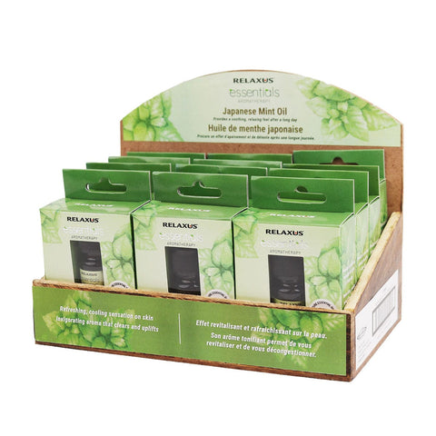 Wholesale Japanese Mint Oil 10 ml Bottles - Displayer of 12