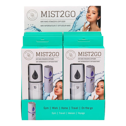 Wholesale Mist 2 Go Mini Atomizer & Diffuser Displayer of 6