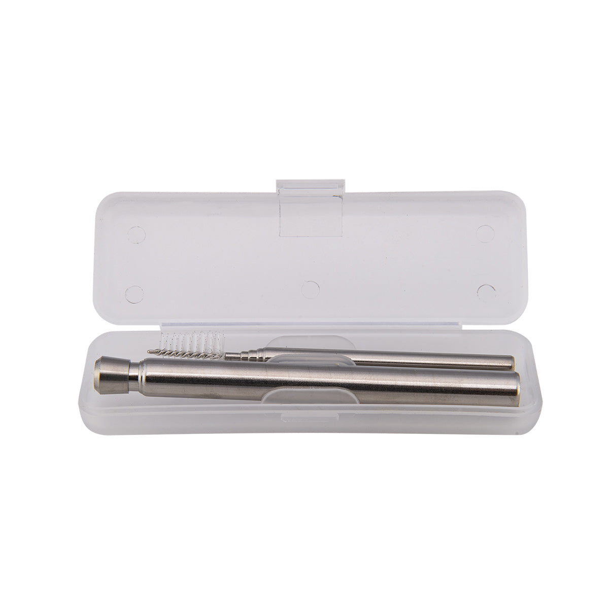 Wholesale Stainless Steel Reusable Straw Kit Displayer of 12