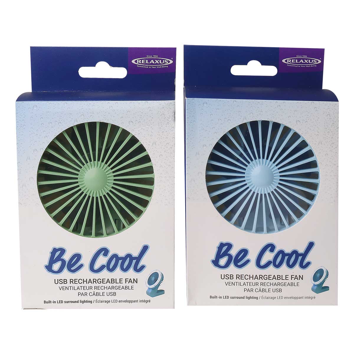 Wholesale Be Cool USB Rechargeable Fan