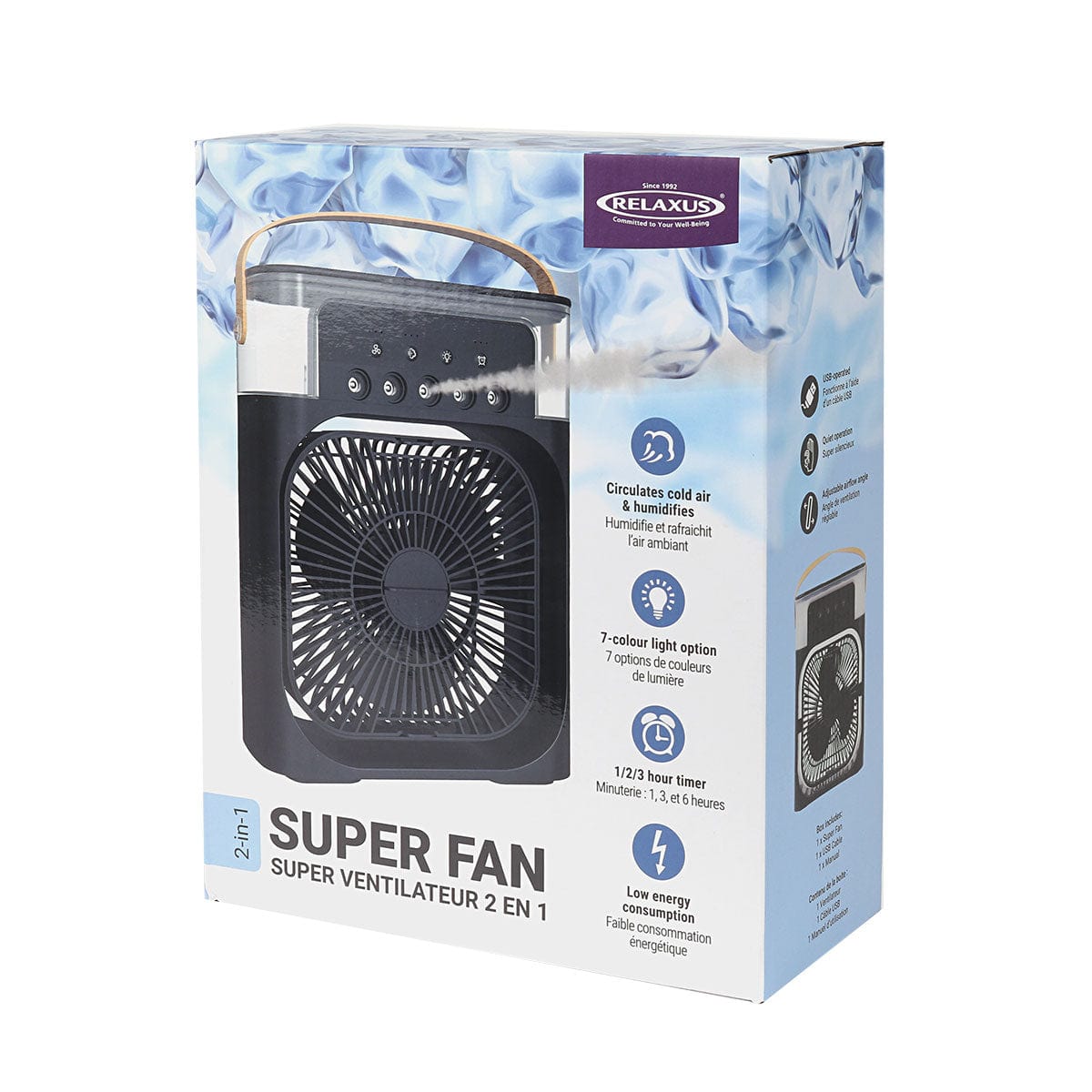 Wholesale Super Cooling Fan 2-in-1