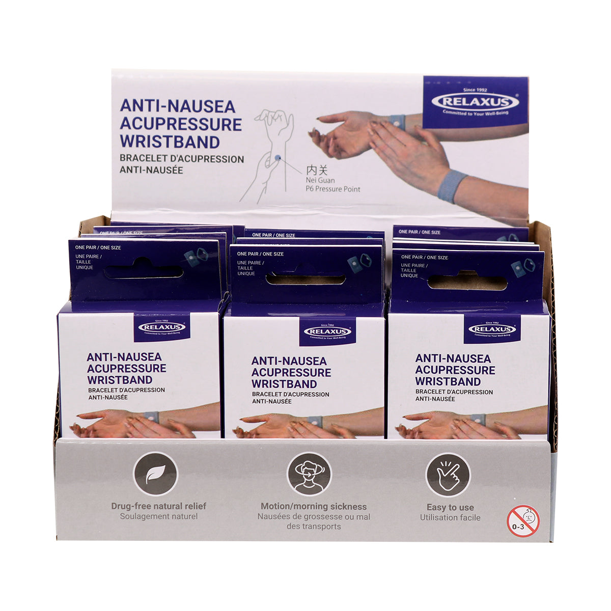 Wholesale Anti-nausea Acupressure Wristband