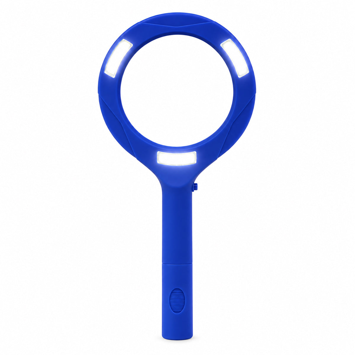 LED magnifying glass with 3.5x magnification COB LED magnifying glass with 100 lumen light Handheld magnifying glass with acrylic lens Illuminated magnifying glass for reading 3.5x magnifier with ergonomic handle Battery powered LED magnifying glass Magnifying glass for hobbies and inspections Scratch-resistant acrylic magnifying lens
