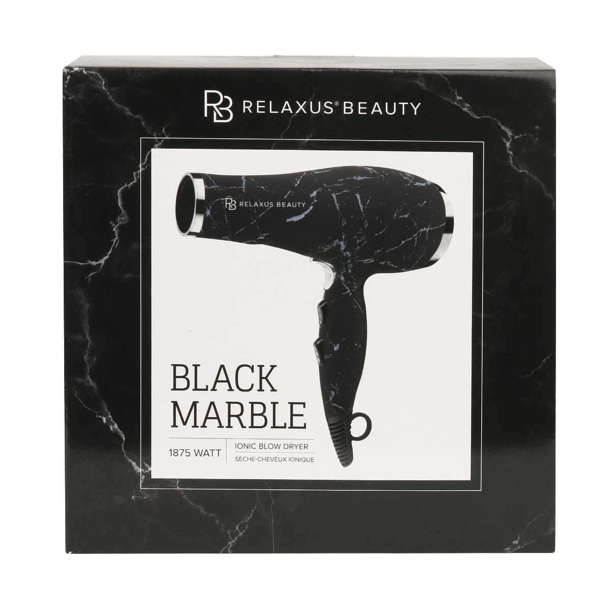Wholesale Black Marble Full-Size Blow Dryer