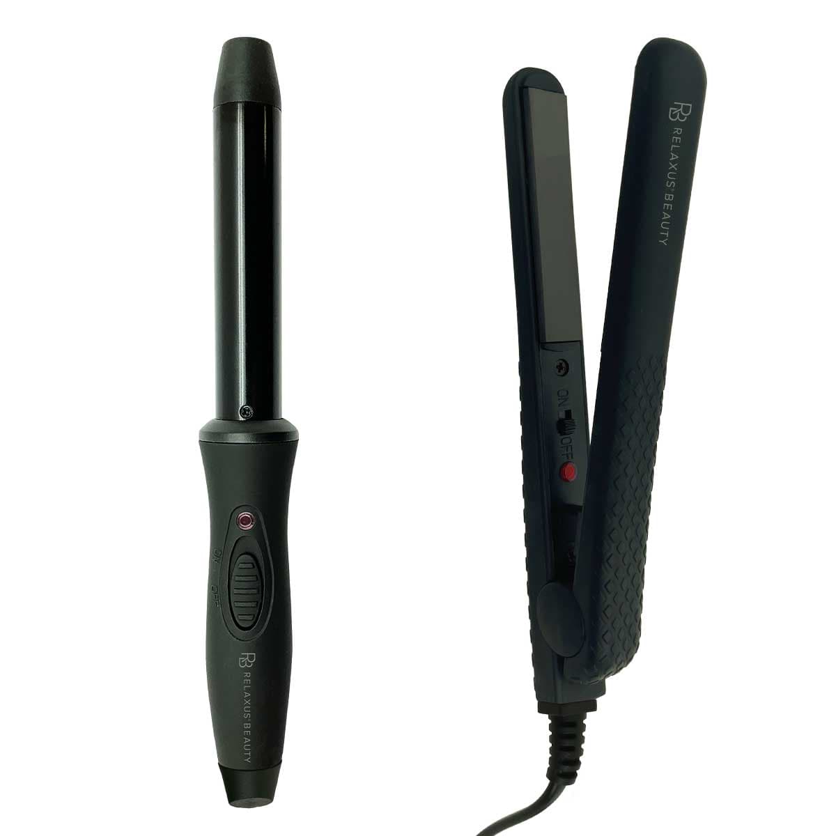 Wholesale Mini Straighten and Curl Styling Duo Set