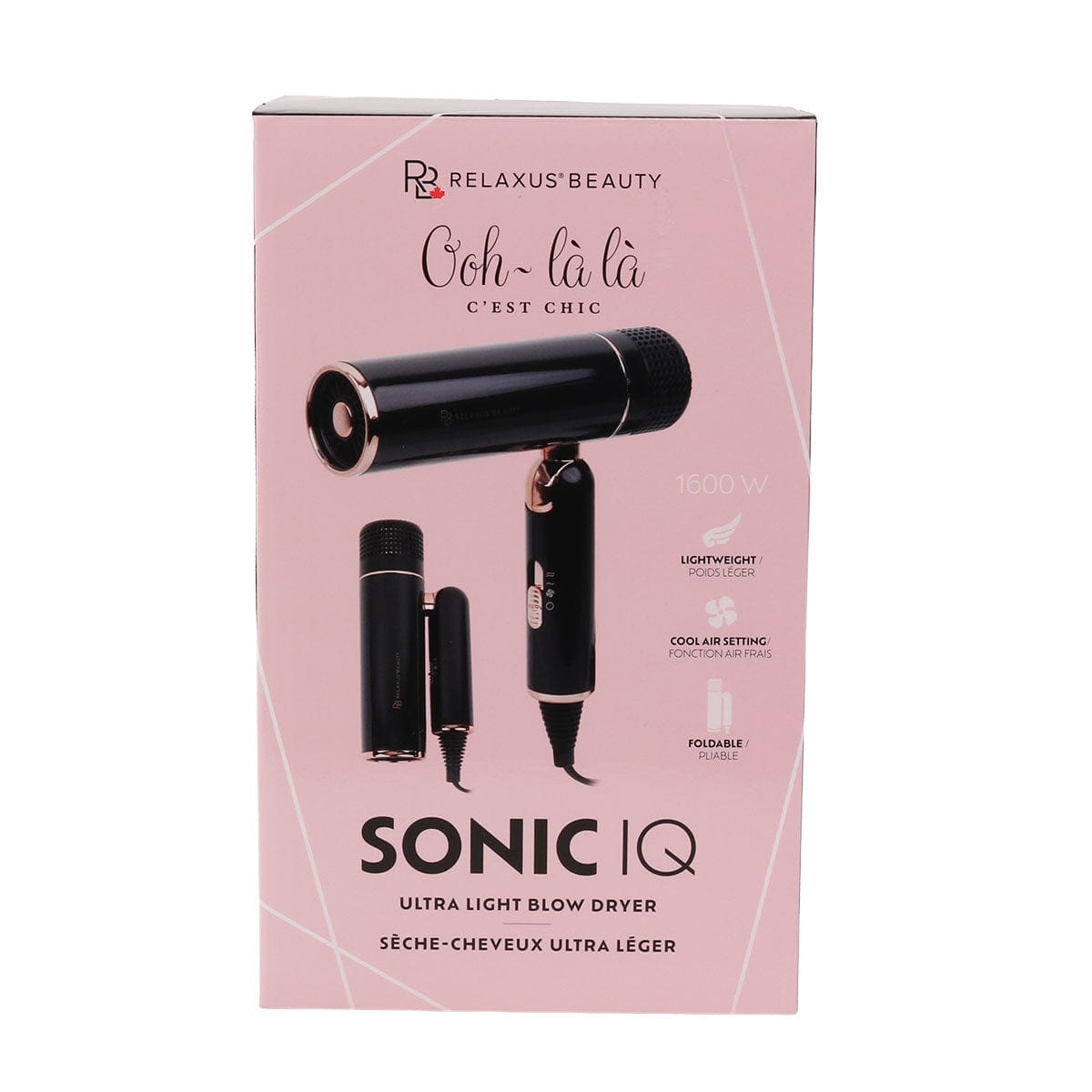 Wholesale Black Sonic IQ Ultra Light Blow Dryer