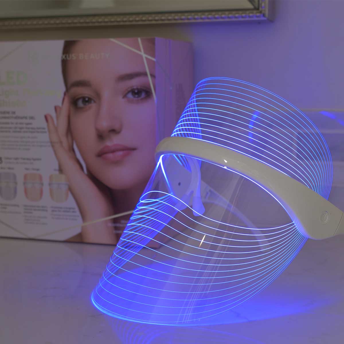 LED Light Therapy Face Shield