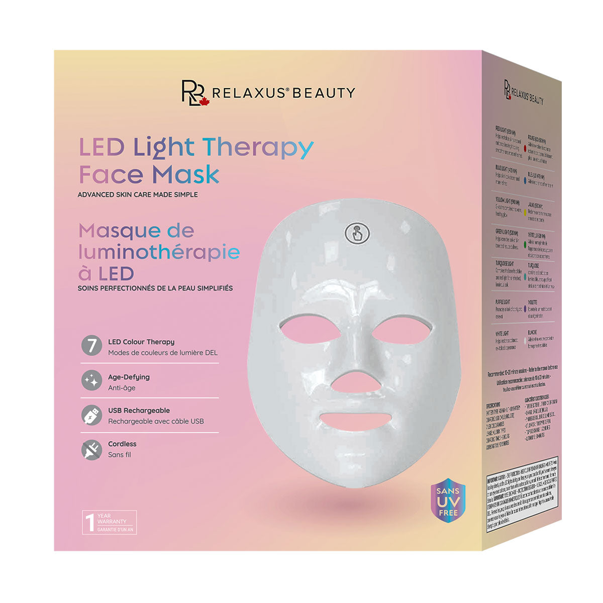 Wholesale LED Light Therapy Face Mask