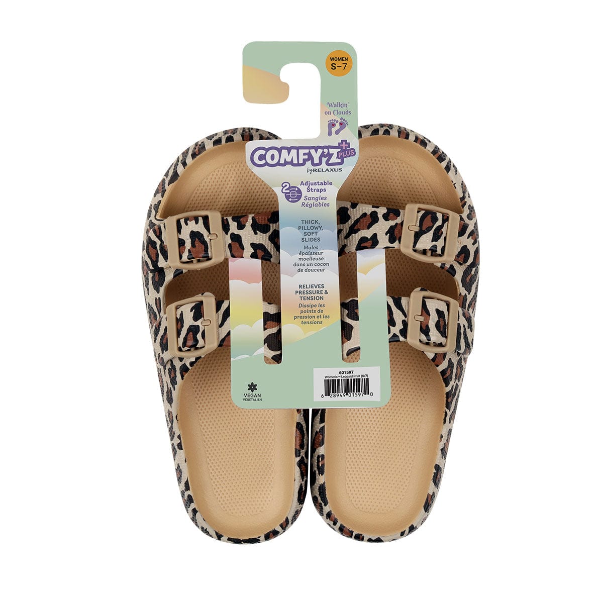 Wholesale Women's Vegan Comfy'z Plus Sandal Slides