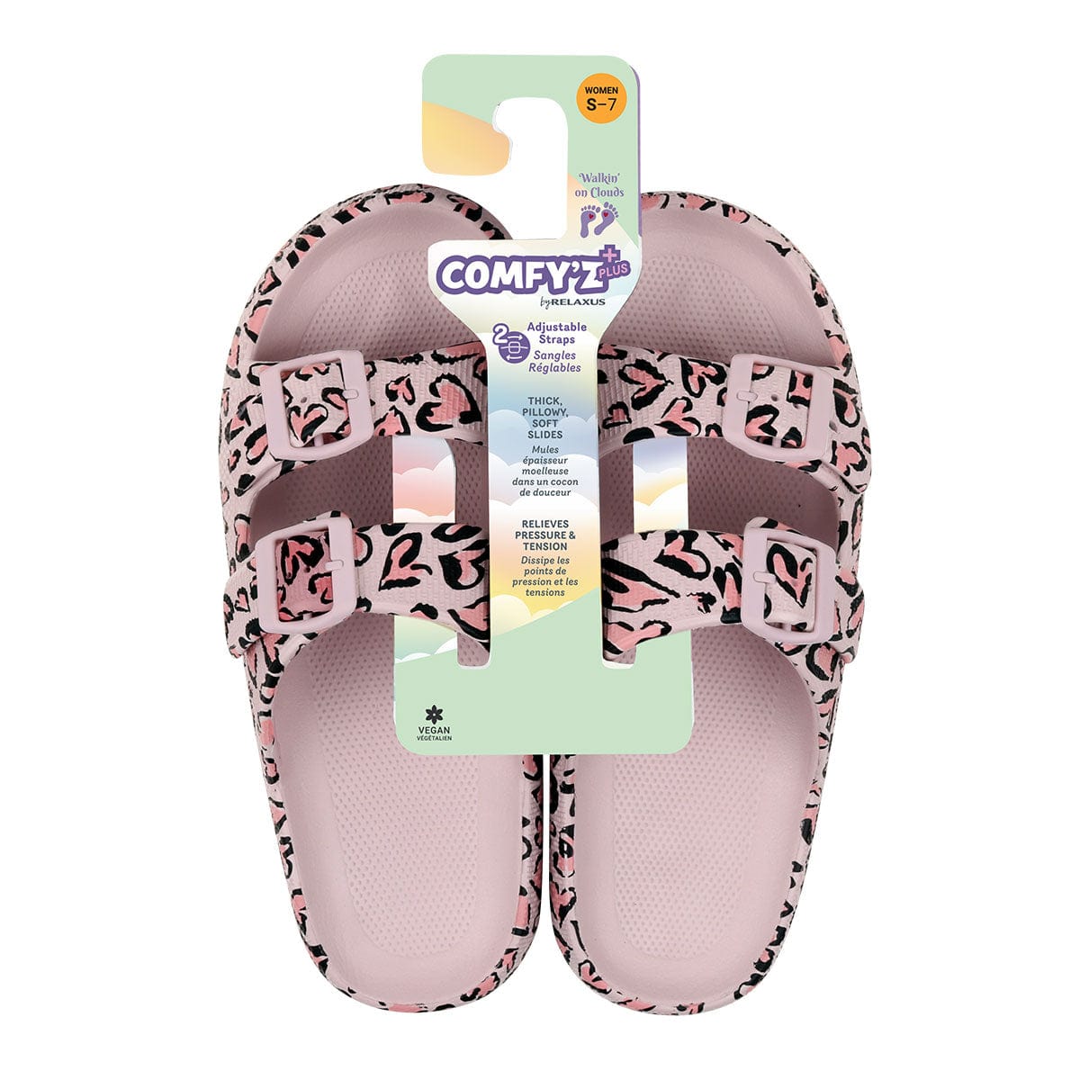 Wholesale Women's Vegan Comfy'z Plus Sandal Slides