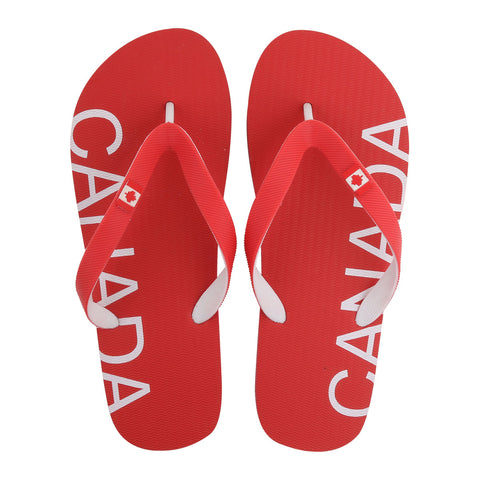 Wholesale O Canada Flip flops (Unisex)