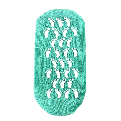 Wholesale Moisturizing Gel Spa Socks Displayer of 12