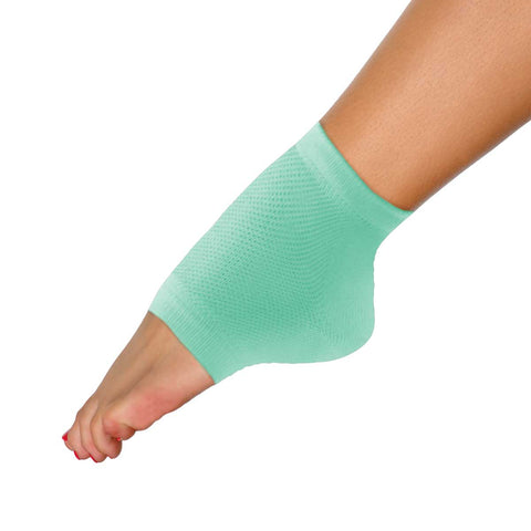 Wholesale Moisturizing Gel Heel Socks Displayer of 12