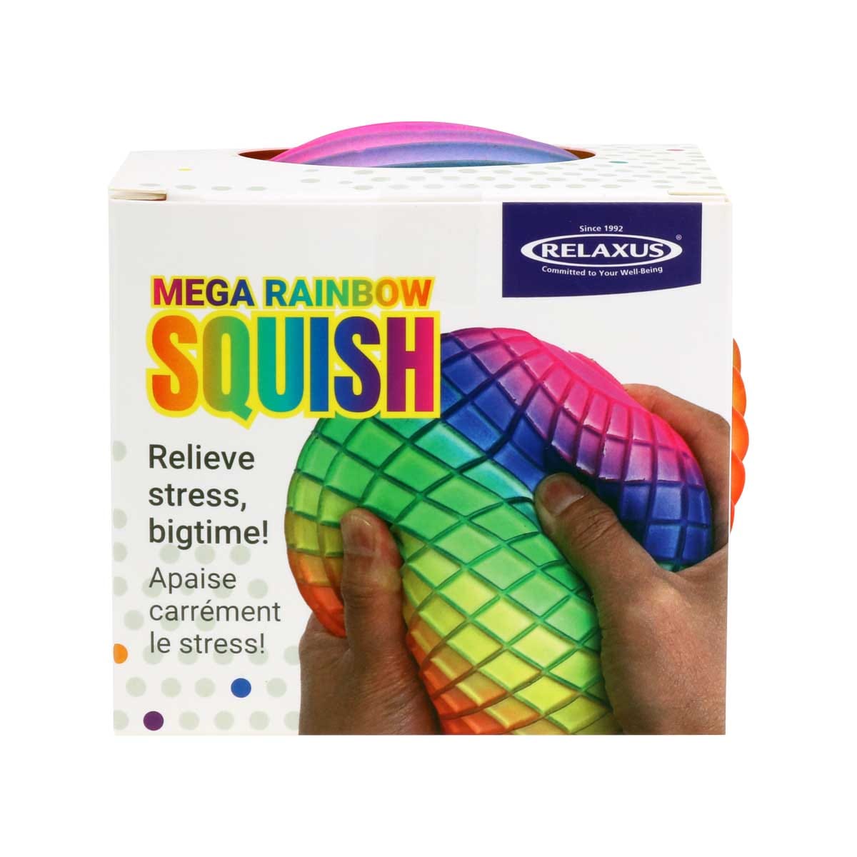 Wholesale Mega Rainbow Squish Stress Relief Toy
