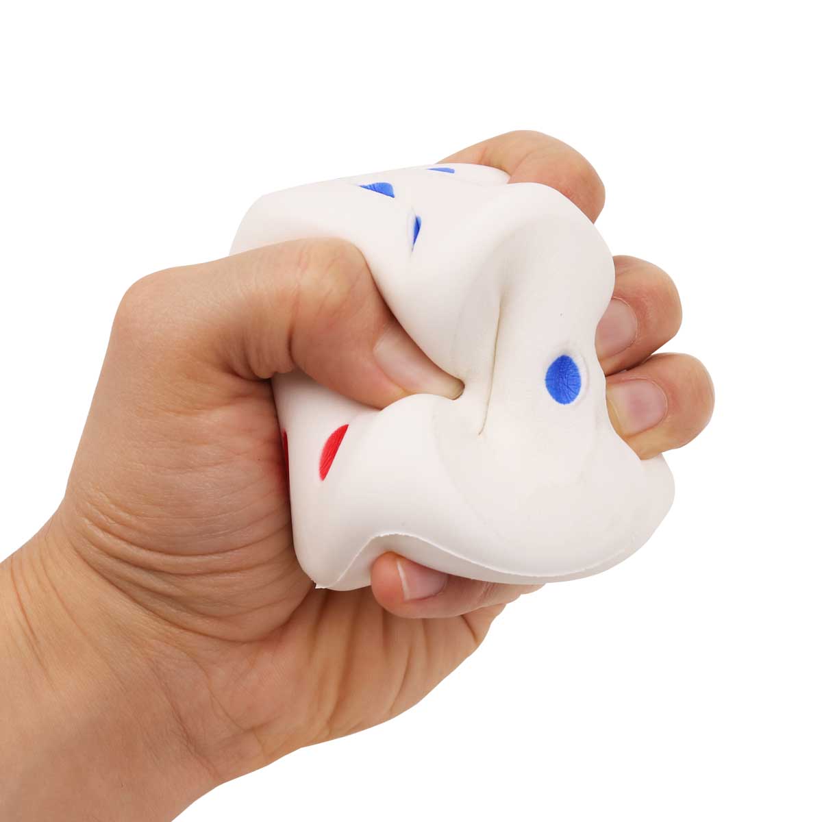 Wholesale Senso Squish Dice Sensory Toy - Displayer of 12