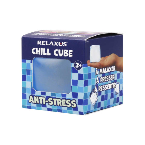 Wholesale Chill Squishy Cube Sensory Toy - Displayer of 12