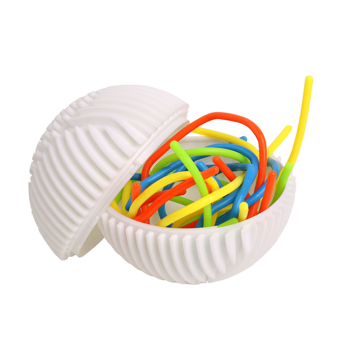 Noodle Ball sensory fidget toy
Colourful Noodle Ball pattern toy
Twist-open sensory ball with noodles
Fidget ball with stored colourful noodles
Compact sensory toy for kids and adults Noodle Ball tactile pattern play toy