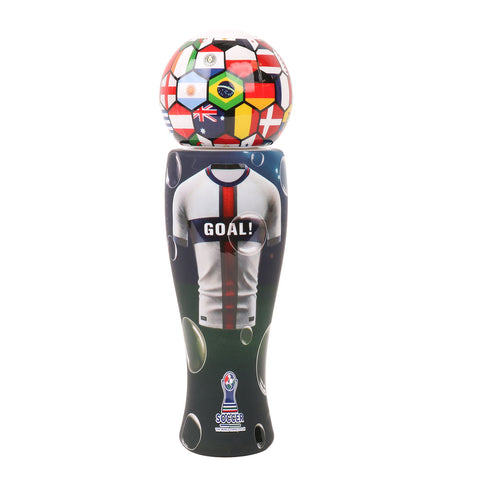 Wholesale Soccer-Themed Bubble Blower Displayer of 16