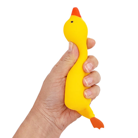 Mini Squishy Duck fidget toy; soft squishy duck squeeze toy; duck-shaped fidget squeeze toy; novelty squishy duck toy; soft duck sensory-style squeeze toy; Mini Squishy Duck for fidgeting