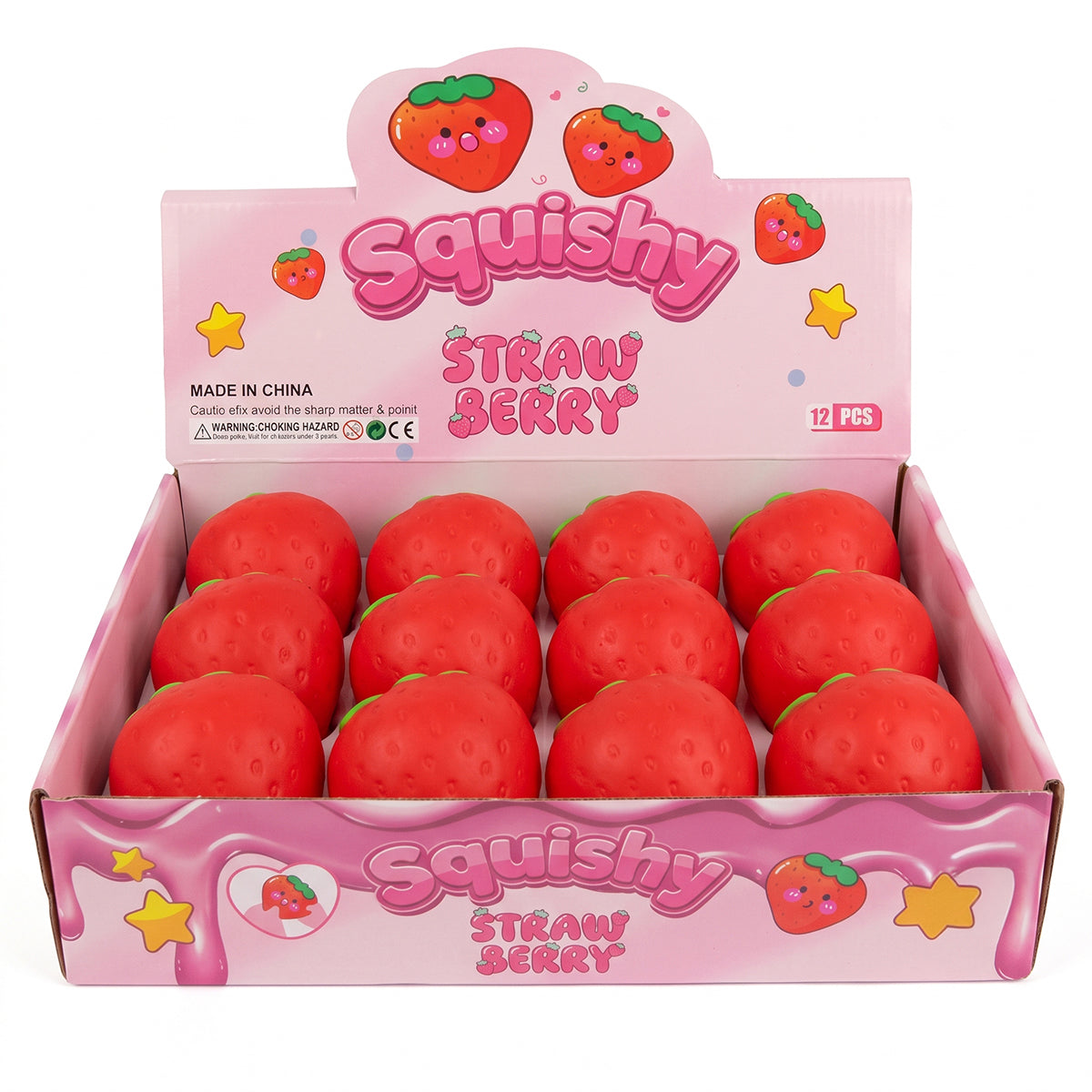 Berry Good Squishy sensory toy
Berry-shaped squishy fidget toy
Soft PU sensory berry toy
Berry Good Squishy for tactile play
Squeezable berry sensory toy
Berry Good Squishy display of 12
8.5 x 7.5 cm berry squishy toy
PU squishy sensory fidget toy