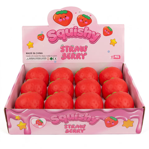 Berry Good Squishy sensory toy
Berry-shaped squishy fidget toy
Soft PU sensory berry toy
Berry Good Squishy for tactile play
Squeezable berry sensory toy
Berry Good Squishy display of 12
8.5 x 7.5 cm berry squishy toy
PU squishy sensory fidget toy