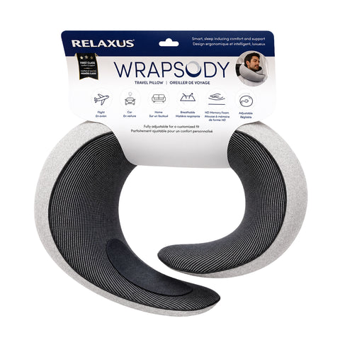 Wrapsody adjustable memory foam travel pillow Memory foam travel pillow with ergonomic raised sides Wrapsody travel pillow with front closure Adjustable neck pillow with breathable fabric Travel pillow with removable washable cover High-density memory foam neck pillow Wrapsody travel pillow with hook-and-loop closure
Compact memory foam travel pillow for home and travel