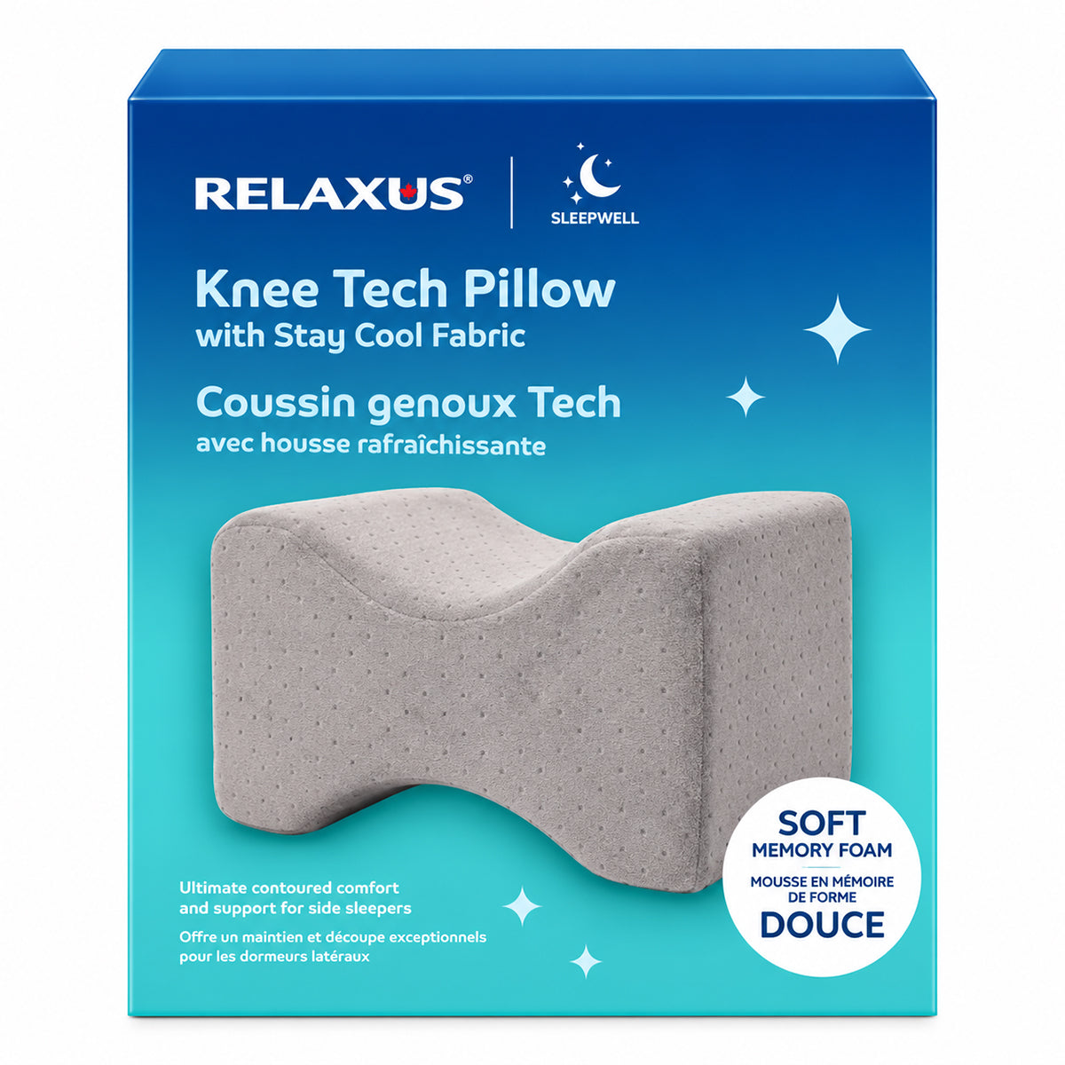 Knee Tech memory foam knee pillow
Soft knee pillow for side sleeping
Knee Tech Pillow with stay-cool fabric
Memory foam leg support pillow
Knee pillow with removable washable cover Side-sleeping knee cushion
25 x 20 cm memory foam knee pillow
Polyester-covered knee support cushion