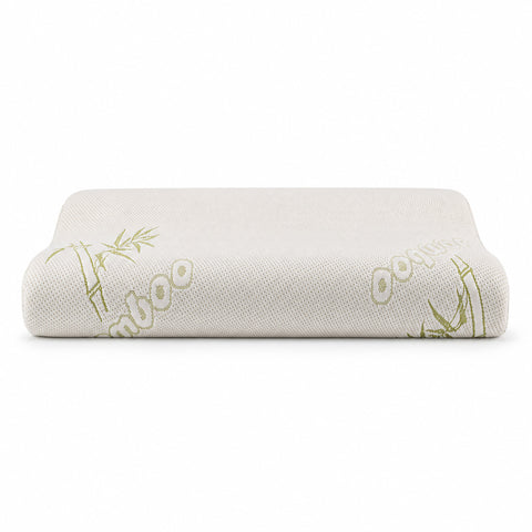 Neck Tech Premium memory foam pillow Queen-size contouring neck support pillow Neck Tech pillow for side and back sleepers Thermosensitive memory foam neck pillow Memory foam pillow with bamboo-blend cover 22 x 14 x 4 inch Neck Tech Premium pillow Contouring memory foam pillow with washable cover Neck support pillow with Space-foam technology