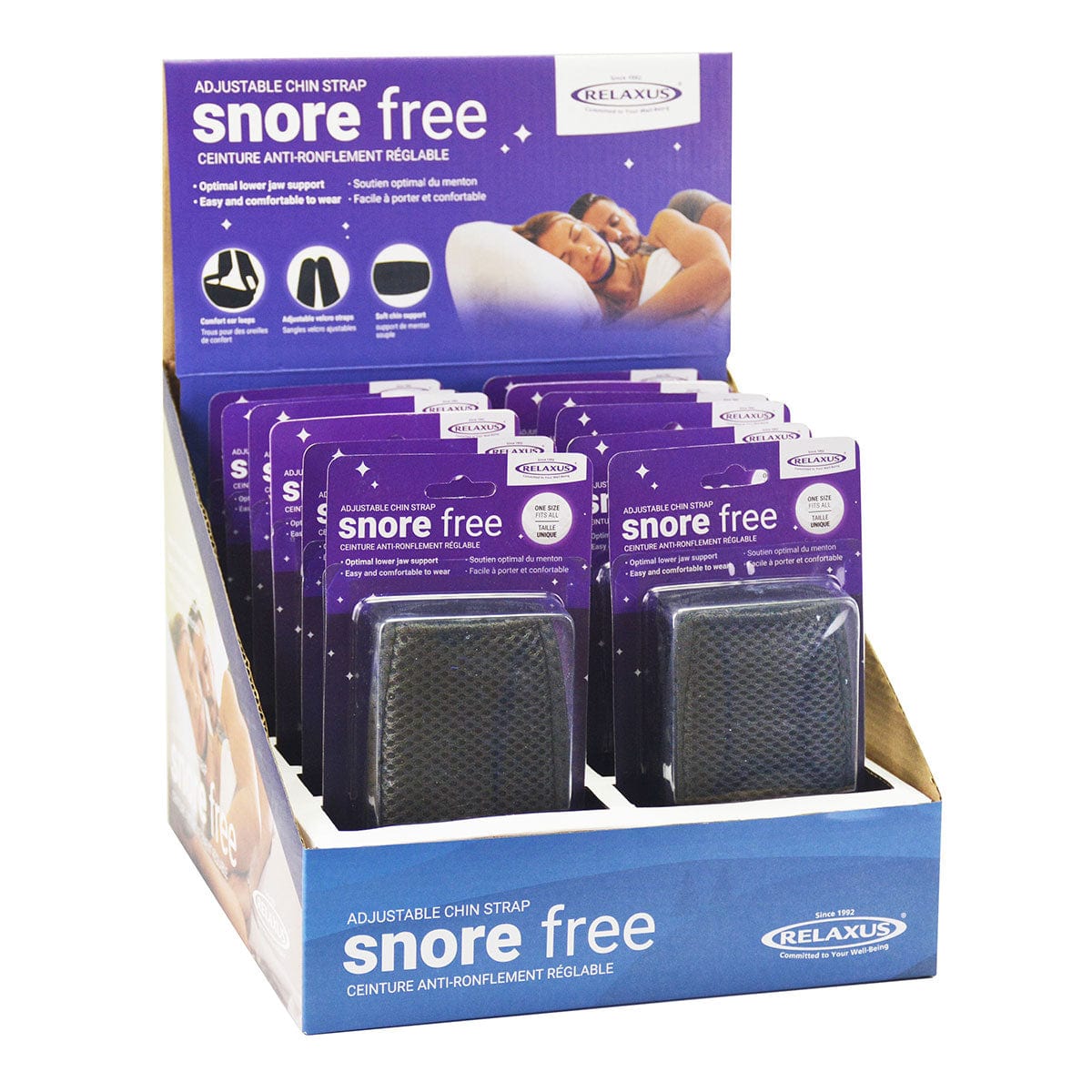 Wholesale Snore Free Strap Displayer of 12