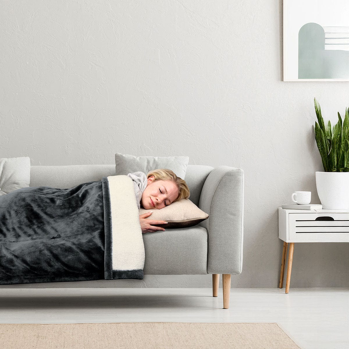 Wholesale Sherpa Throw Heated Electric Blanket