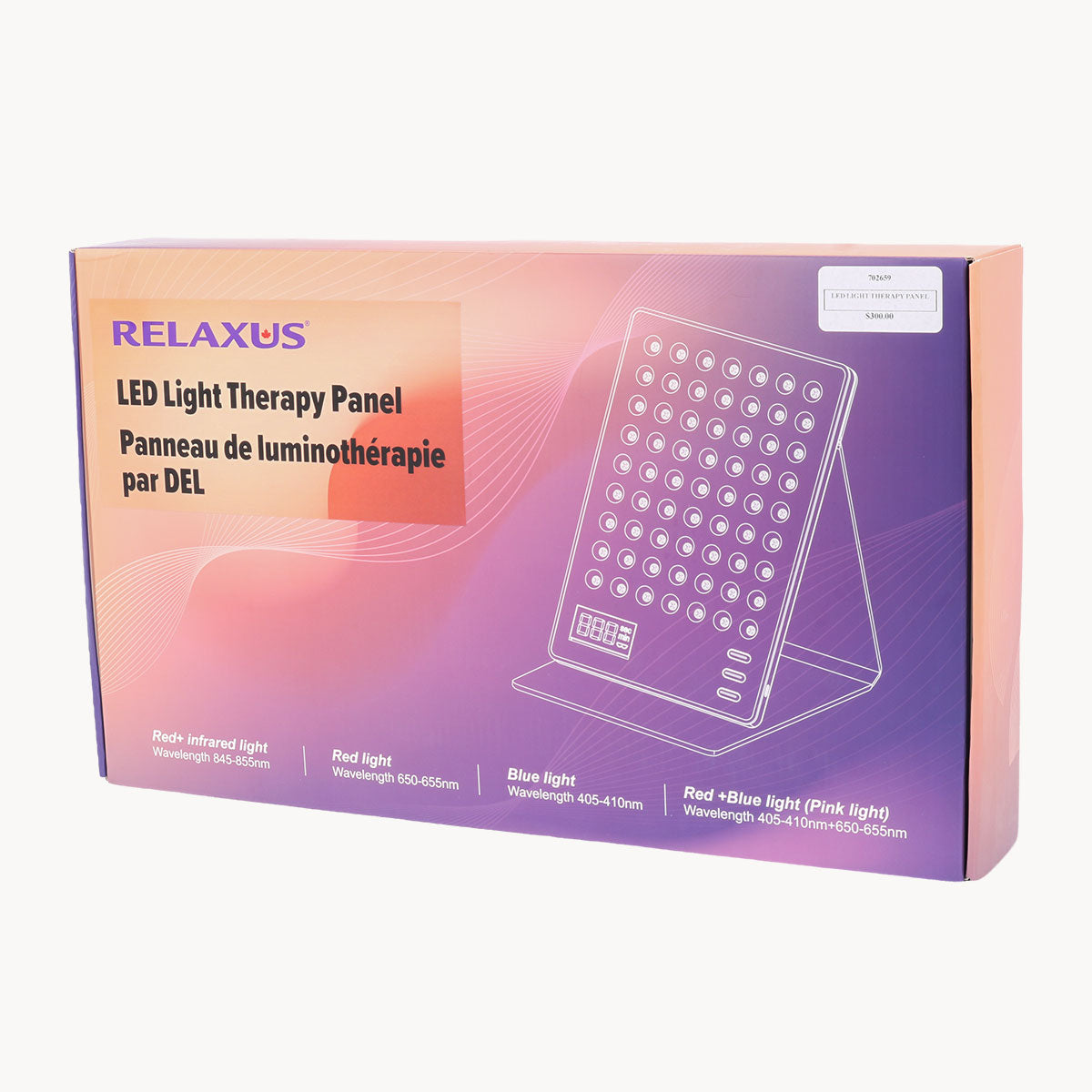 Wholesale LED Red Light Therapy Panel for Skin & Wellness