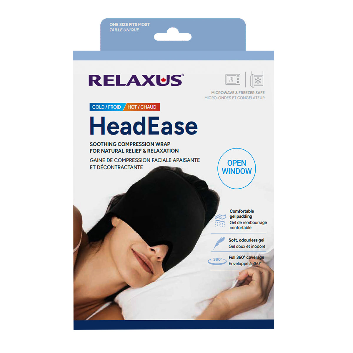 Head Ease Migraine Relief Cap
light-blocking hot and cold therapy cap soft hydrogel migraine relief cap
wearable cold therapy head cap
flexible hot therapy migraine cap
360 coverage headache relief cap