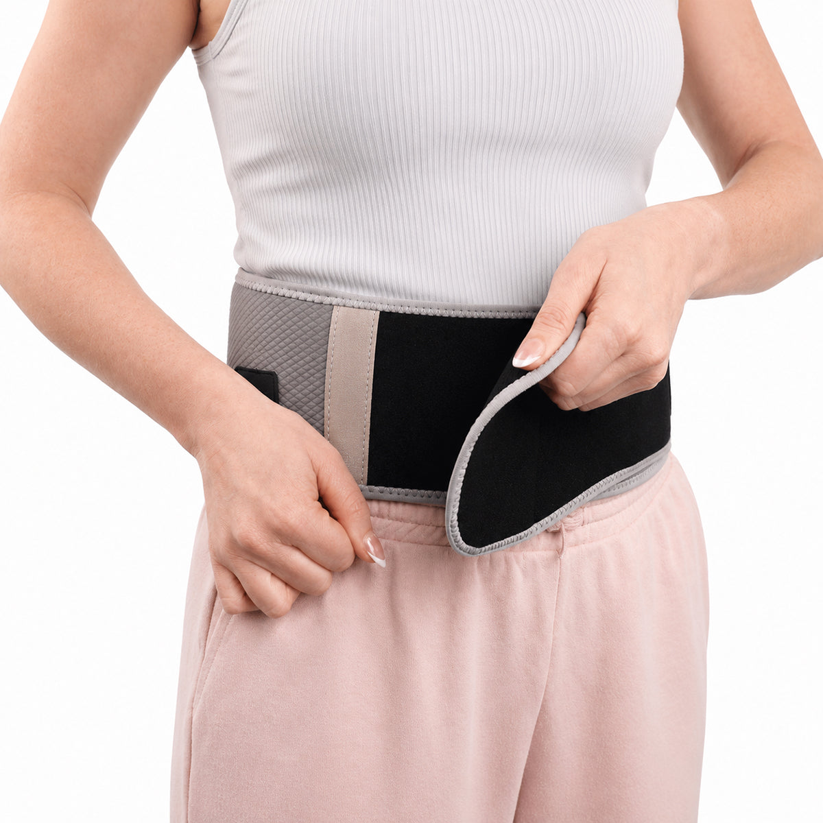 Cordless far infrared heating belt with adjustable waist Graphene heating belt for back and belly warmth
Rechargeable far infrared heating belt with three heat settings Ultra-thin wearable heating belt with soft microfibre lining Far infrared heating belt with included waist extender
USB rechargeable graphene heating belt Adjustable heating belt with Type-C charging cable
Far infrared heating belt positioned over clothing
