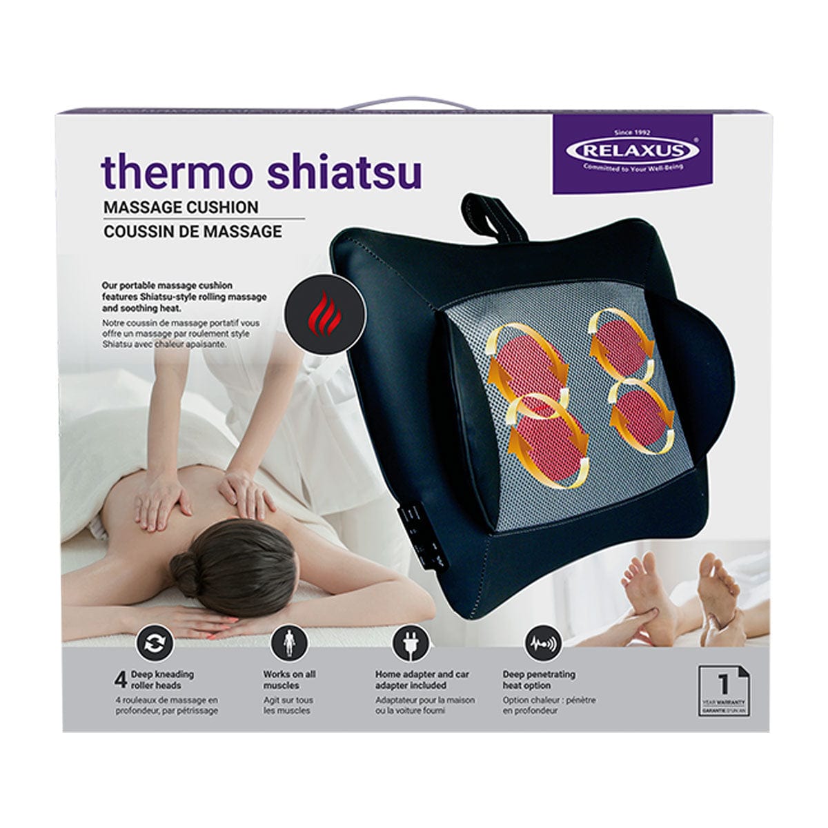 Wholesale Thermo Shiatsu Massage Cushion