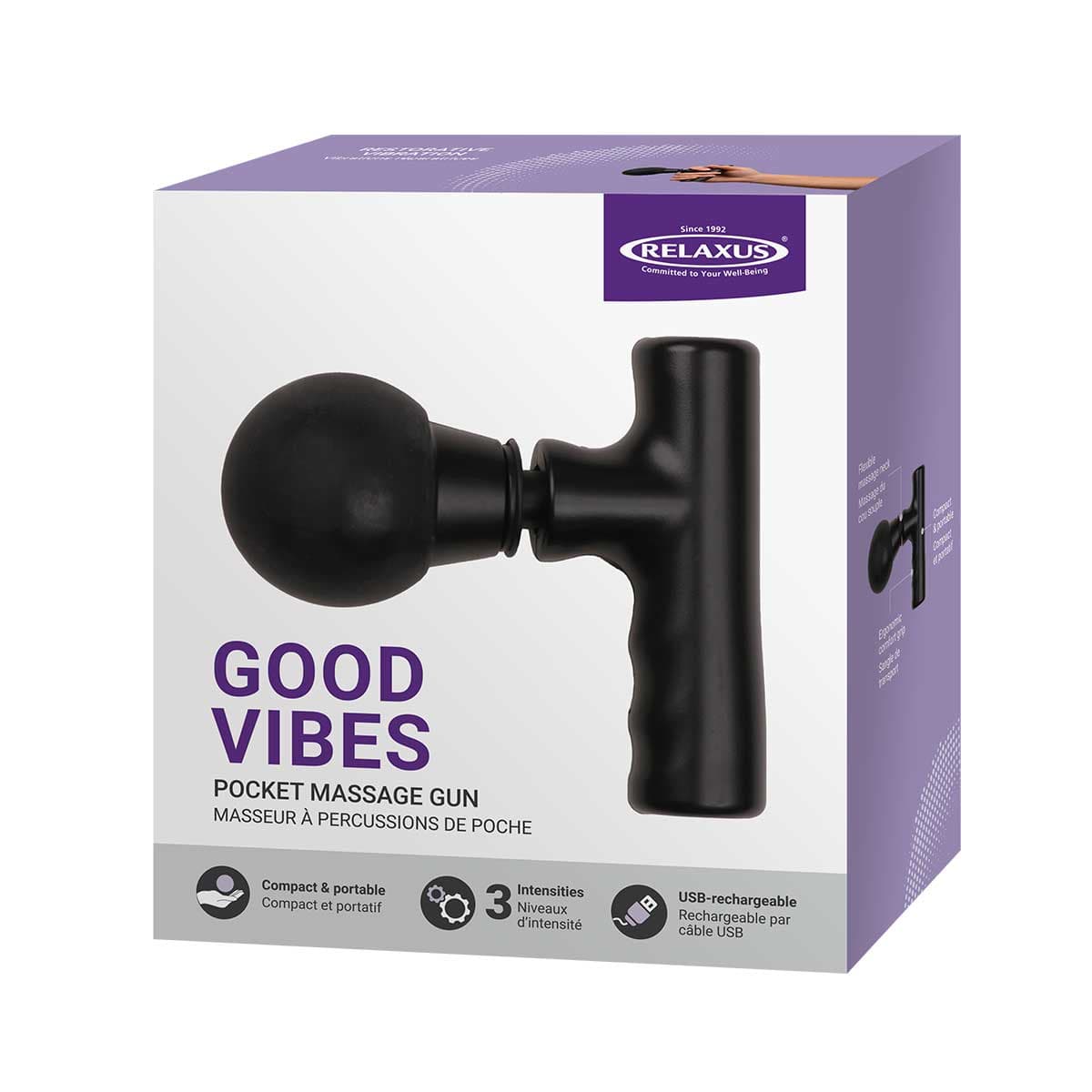 Wholesale Good Vibes Pocket Massager - Displayer of 9