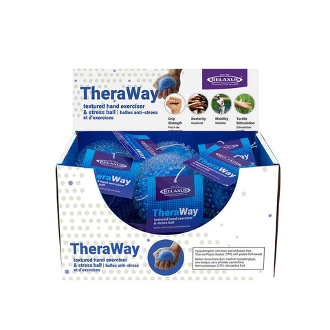 Wholesale Thera Way Stress Balls Displayer of 12