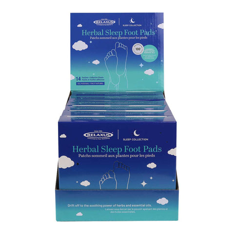 Wholesale Sleep Aid Herbal Foot Pads - Displayer of 6