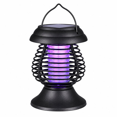 Wholesale Solar-Powered LED Bug Zapper Lantern