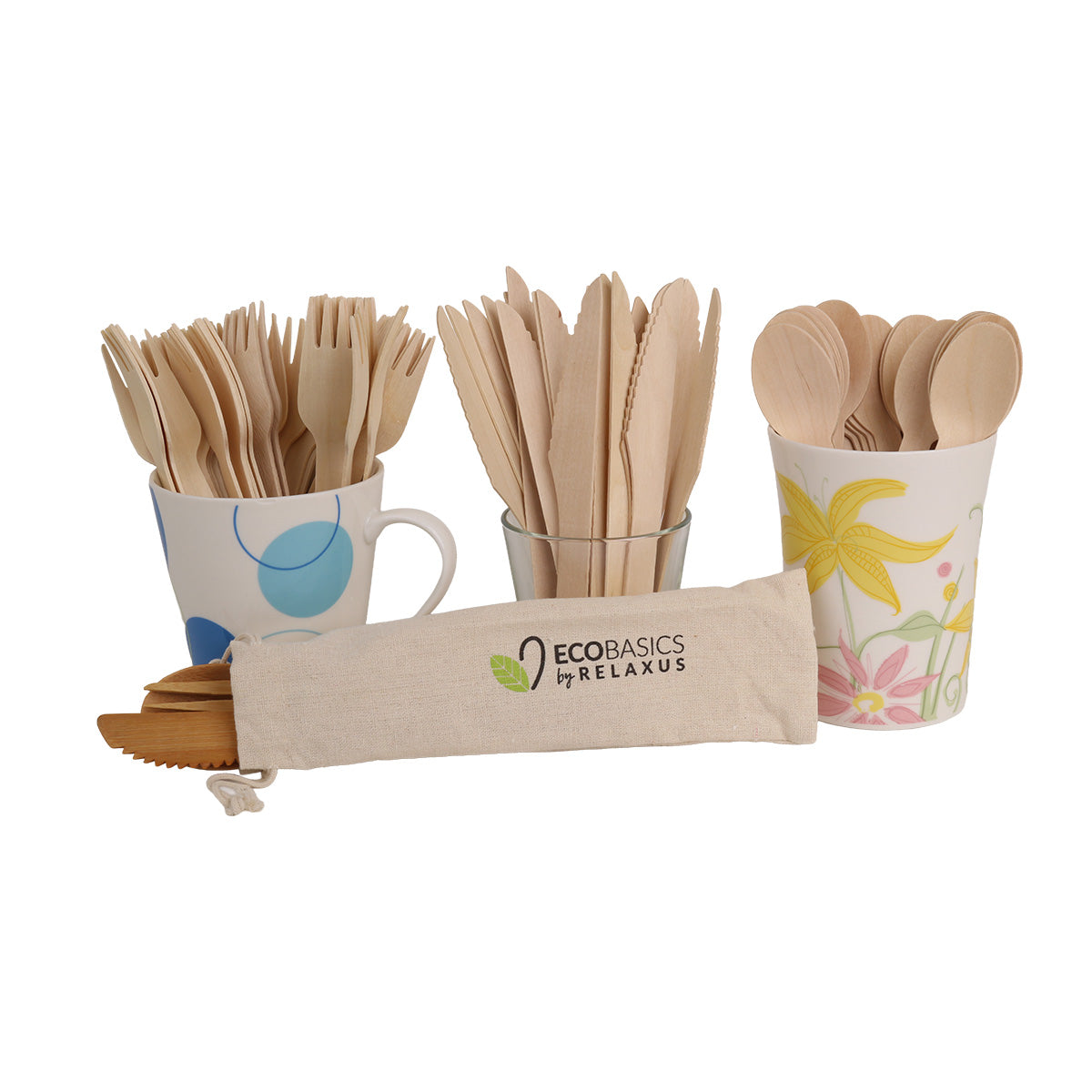 Wholesale Disposable Wooden Cutlery (100-pack)
