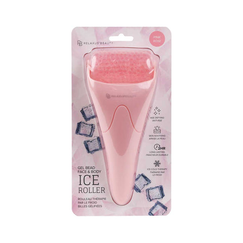 Wholesale Pink Gel Bead Face & Body Ice Roller