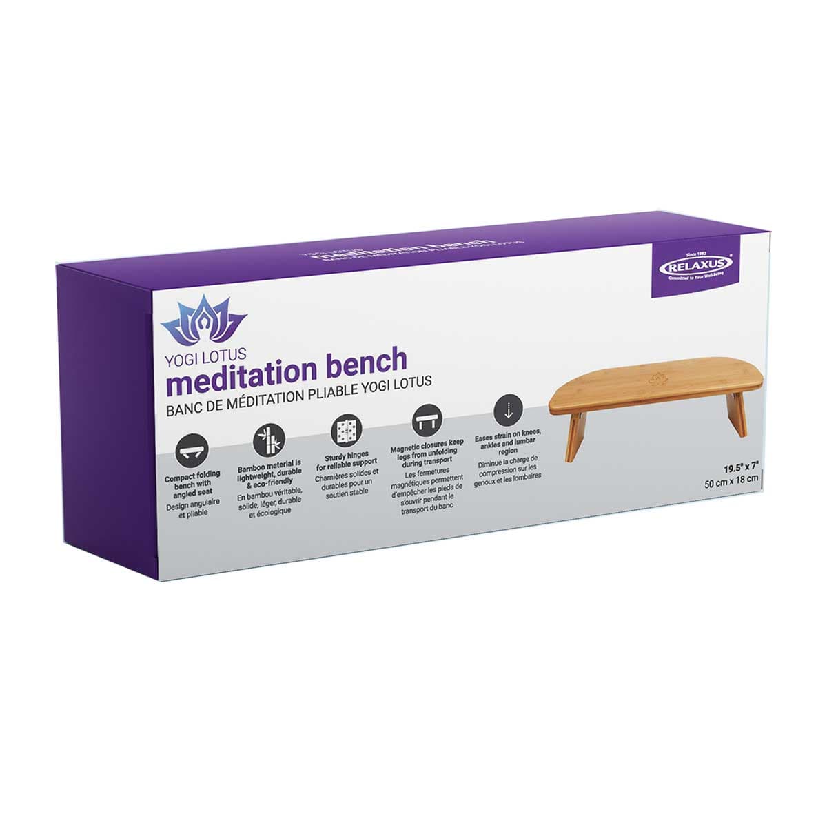 Wholesale Yogi Lotus Folding Meditation Bench