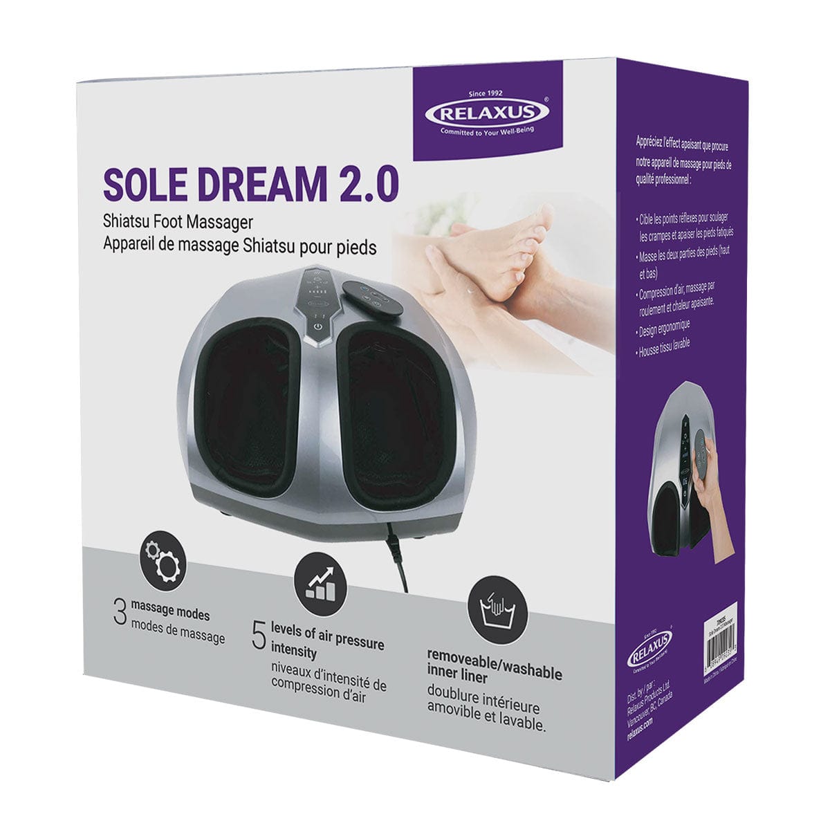 Wholesale Sole Dream 2.0 Shiatsu Electric Foot Massager