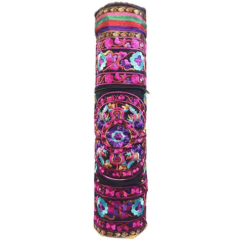 Wholesale Fuchsia Bokhara Yoga Mat Carry Bag