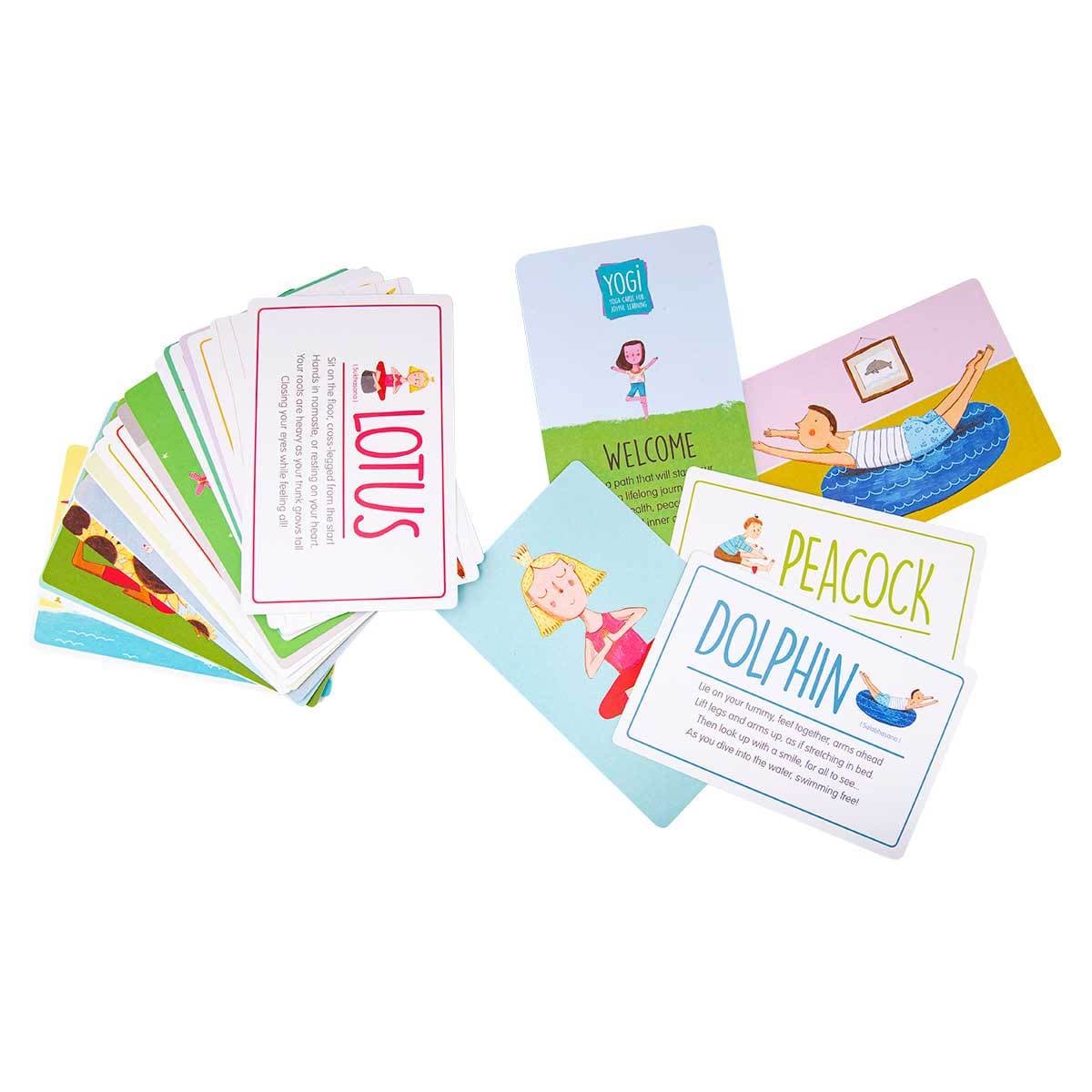 Wholesale Yogi Yoga Cards For Kids (Tutorial Beginner)